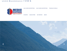 Tablet Screenshot of medicresponse.com